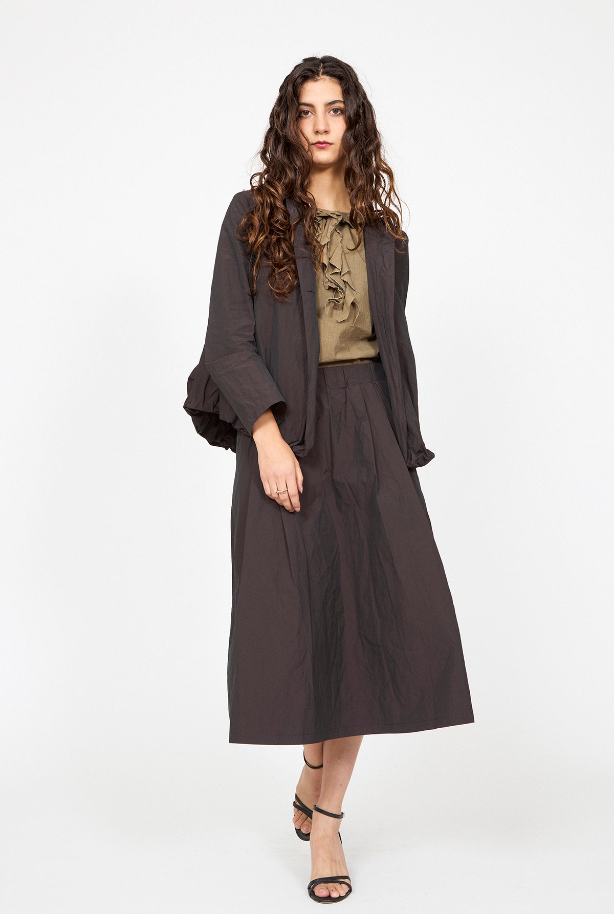 apuntob Aubergine Skirt