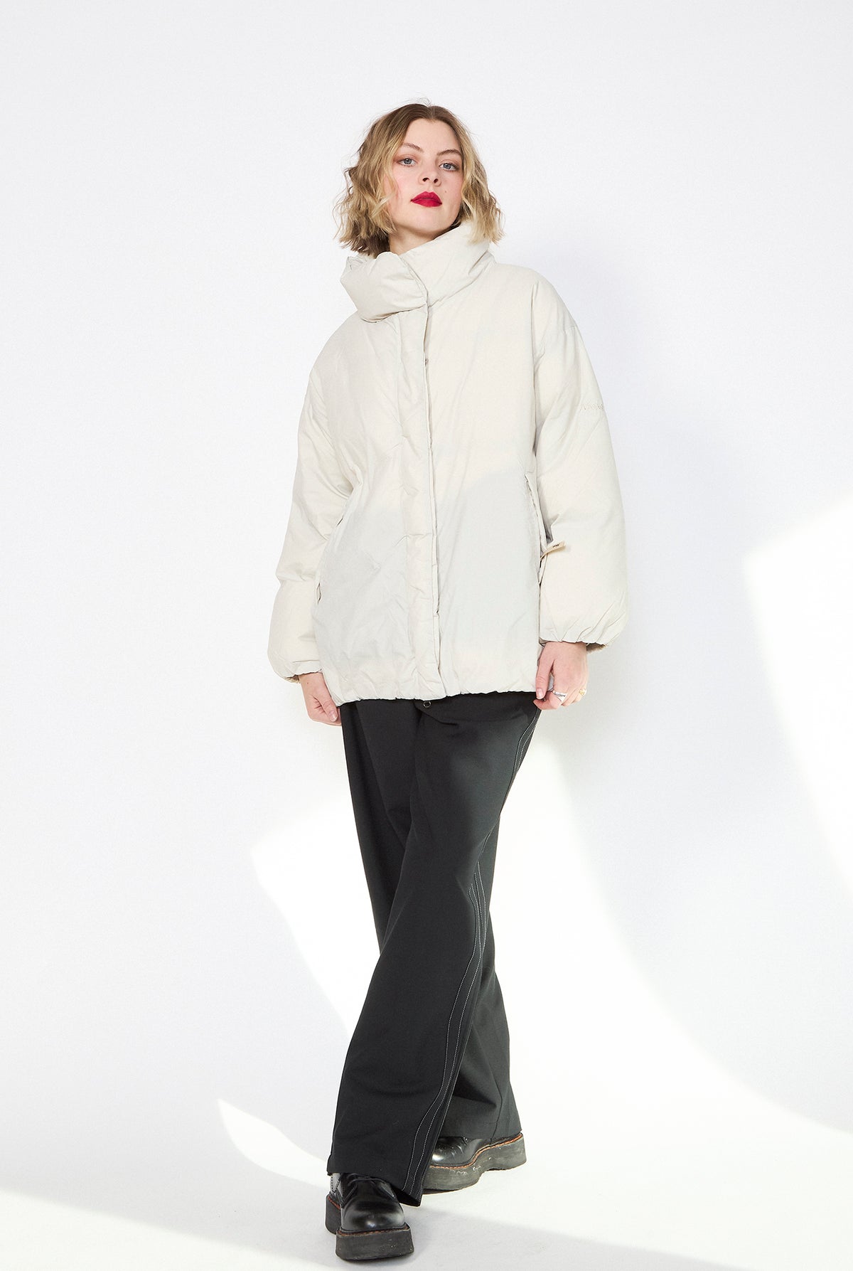 NANGA Stand Collar Down Jacket