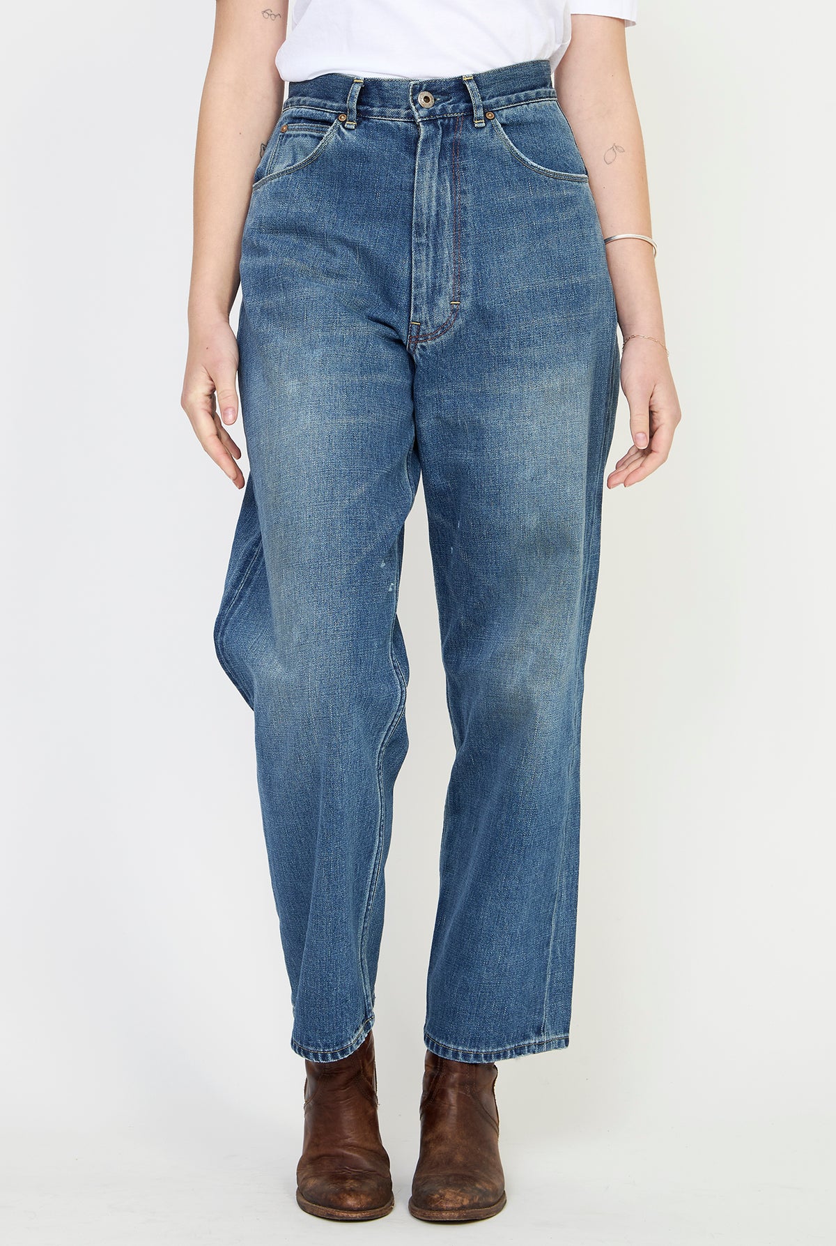 CHIMALA Selvedge Denim Ranch Pants