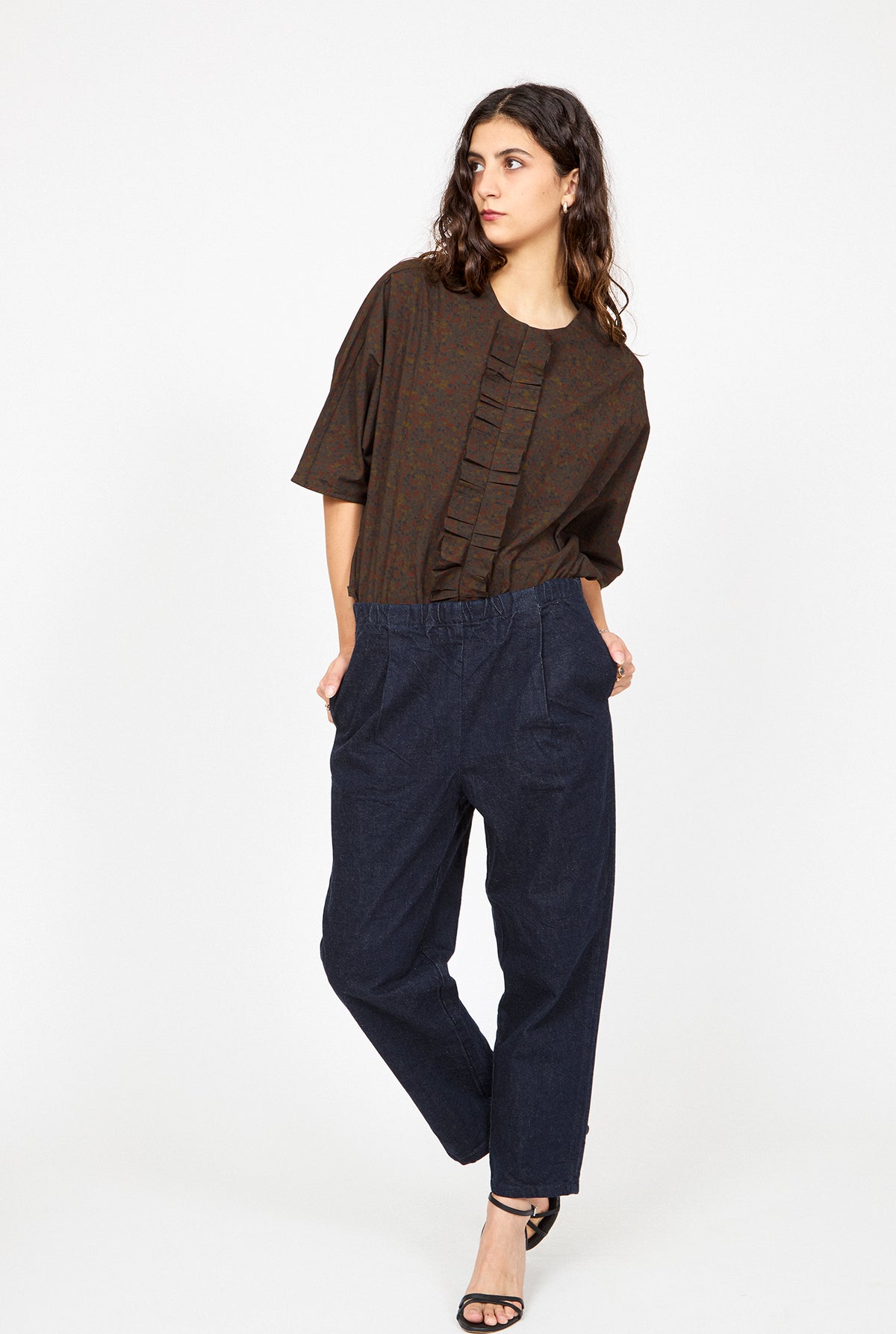 apuntob Indigo Trousers